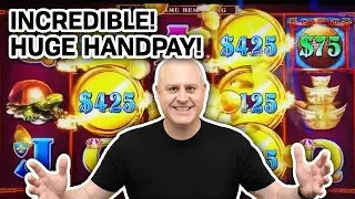 💣 INCREDIBLE! This. Handpay. Is. HUGE! 👀 See What $50 Spins Win Me In Las Vegas!