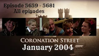 Coronation Street - January 2004