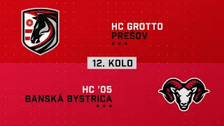 12.kolo HC Grotto Prešov - HC 05 Banská Bystrica HIGHLIGHTS