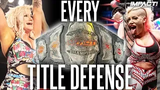 Every Title Defense of Taya Valkyrie's HISTORIC Knockouts Championship Reign! | IMPACT Wrestling