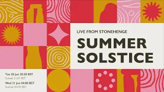 Summer Solstice 2023: Sunrise Live from Stonehenge