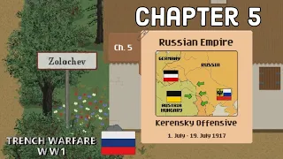 Russian Empire Campaign (Kerensky Offensive) (Chapter 5) | Trench Warfare WW1 Gameplay