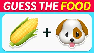 Guess The FOOD By Emoji 🌭🍩 100 Food And Drink Emoji Quiz