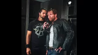 DEAN AMBROSE AND SETH ROLLINS HELPING EACH OTHER MONDAY NIGHT RAW 17 JULY 2017