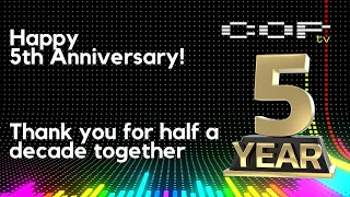 "🎉 Celebrating COPtv's 5th Anniversary with a Special 2-Hour Broadcast! 🎶🎁🎈"