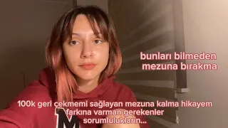 mezuna kalanlara tavsiyeler (en başta yapmanız gerekenler)