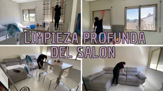 Limpieza PROFUNDA de mi salón (cortinas, ventanas…)