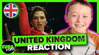 8 YEAR OLD reacts to UK EUROVISION 2023! // MAE MULLER - I WROTE A SONG