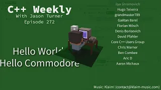 C++ Weekly - Ep 272 - Hello World, Hello Commodore