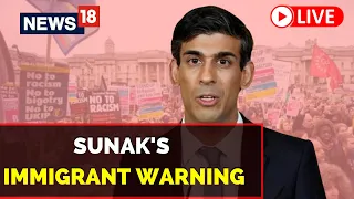 Rishi Sunak News Live | Rishi Sunak's Immigrant Warning | UK News Live | English News Live