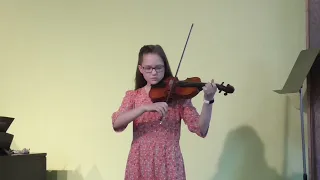 Molly Nagel Violin Recital - Romance in F