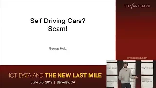 comma ai | George Hotz | An OS for Autos | Self Driving Cars? Scam!