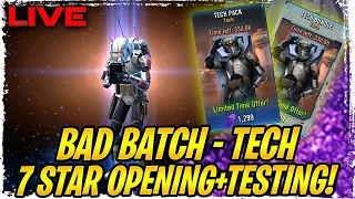 7 STAR TECH PACK OPENING + TESTING LIVE - 3V3 GRAND ARENA - WHALE OR FAIL