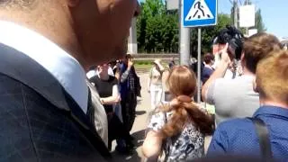 Споры между жителями Донецка, 21.05.2014