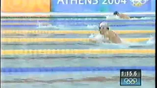 Men 200 m Breaststroke Final Athens 2004 Olympic Games