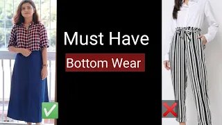 Must Have Bottom Wear | Pants & Skirts You Must Have | MomaTiara