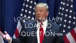 Analyzing Trump: 15 Logical Fallacies in 3 Minutes