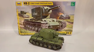 КВ-2 Звезда 1/35 * Soviet heavy tank KV-2