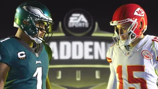 Madden NFL 24 - Kansas City Chiefs Vs Philadelphia Eagles Simulation PS5 (Updated Rosters)