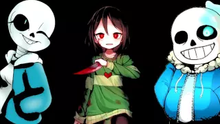 Stronger Than You Trio Sans Male/Female, and Chara Request