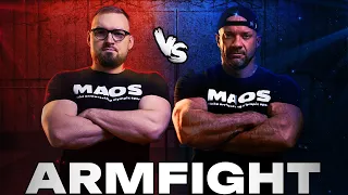 Армфайт: Георгий Лукашевский vs Алмаз Камалов | Турнир MAOS #armwrestling #armfight #спорт