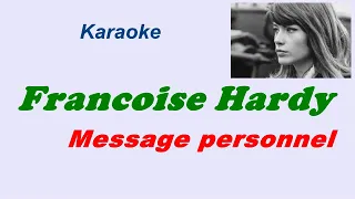 Francoise Hardy --- Message personnel --- Karaoke