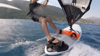 Windsurfing in Vassiliki August 2022