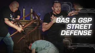 Bas Rutten Street Defense PART 2 - featuring GSP