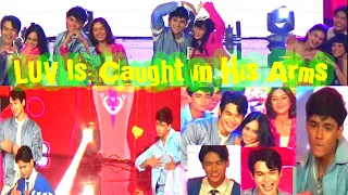 Luv Is : Caught In His Arms Cast Promo at AOS w/ Allen, Sofia, Michael, Vince, Raheel