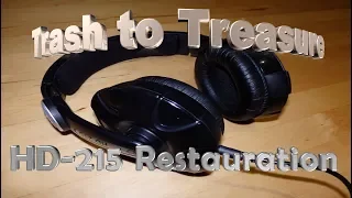 Trash to Treasure: Sennheiser HD 215 Restauration