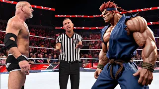 WWE 2K23 - Goldberg vs Titan Akuma - FULL MATCH | WWE Jan 30, 2024