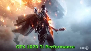 [Battlefield 1] [PC] [i7 8700K] [GTX 1070 Ti] [1080p] CPU Test