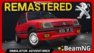 BeamNG's BEST Peugeot Mod Just Got REMASTERED! - Peugeot 205