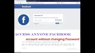 How to access anyone Facebook account without password | Access anyone Facebook ID without Hacking