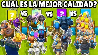 WHAT IS THE BEST QUALITY? | QUALITY OLYMPICS | CLASH ROYALE