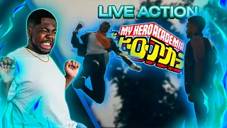 LIVE ACTION MY HERO ACADEMIA!!! 😱 - UA:LA Pilot Episode 0 REACTION