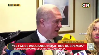 Polémicas declaraciones de Yamil Esgaib