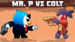 MR. P vs COLT | 1vs1 | 20 Tests | Olympics Brawl Stars