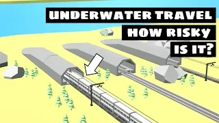 How Do the Underwater Trains & Tunnels Work? - 3D Animation
