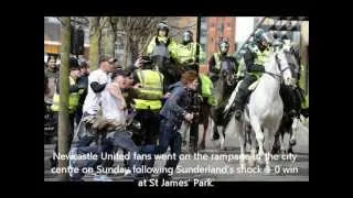 Newcastle United Fans Riot -  Lost 3-0 to Sunderland