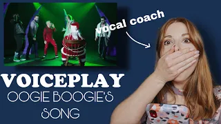 Vocal coach reacts to VoicePlay-“Oogie Boogie’s song” (Nightmare before Christmas)