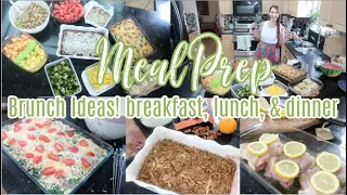Incredible New Recipes! Meal Prep With Me!  Brunch Ideas, Call The Food Network These Are Delish