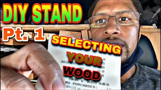 DIY STAND FOR MY 225 GALLON! Pt. 1 **SELECTING YOUR WOOD**