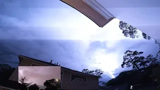 🌩️⚡ IN SANE Lightning Storm ⚡🌩️ GoPro + iPhone View 🎦 Houston, TX 🌎 4/6/2023 📅