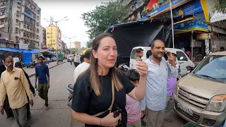 Trying $0.06 Chai Tea in Dharavi, India's Biggest Slum ☕🇮🇳 Chai Wala Experience in Mumbai 😋