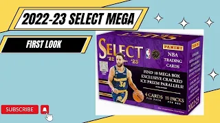 ❗️New❗️2022-23 Panini Select Basketball Mega Box