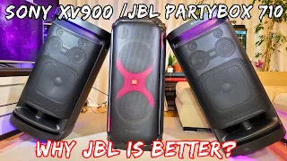 JBL Partybox 710 VS Sony XV900 Which is Better and WHY?