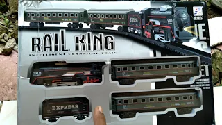 Unboxing dan Merangkai Mainan Kereta Api Rail King