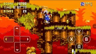 sonic 3 A.i.r Bölüm 1 Angel Island Zone