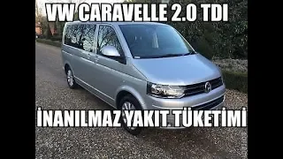 YOK BÖYLE YAKIT...VW CARAVELLE 2.0 TDI LWB UZUN YOL EKSTREM YAKIT TÜKETİMİ